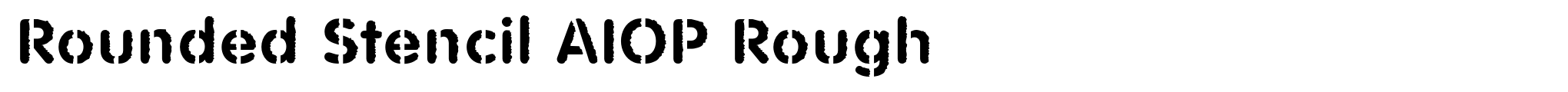 Rounded Stencil AIOP Rough image